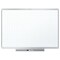 Quartet Dry Erase Board, Melamine, 36 in, 48 in, Aluminum/Plastic Frame, White, Gloss TE544AP2-24 - alternate 4