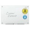 Quartet 36" H x 48" W Magnetic Glass Dry Erase Board, Gloss, White G4836W - alternate 1