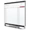 Quartet Calendar Planning Board, Plastic, 24 in, 36 in, Fiberboard/Plastic Frame, White/Gray/Red, Gloss CP32P2 - alternate 2