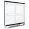 Quartet Calendar Planning Board, Plastic, 36 in, 48 in, Fiberboard/Plastic Frame, White/Gray/Red, Gloss 4MCP43P2-24 - alternate 3