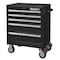 Westward WESTWARD Rolling Tool Cabinet, 7-Drawers, Gloss Black, 27" W x 19" D x 39.5" H 32H889 - alternate 1
