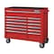 Westward WESTWARD Rolling Tool Cabinet, 13-Drawers, Gloss Red, 42" W x 19" D x 40" H 32H891 - alternate 1