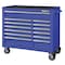 Westward WESTWARD Rolling Tool Cabinet, 13-Drawers, Powder Coated Blue, 42" W x 19" D x 40" H 32H893 - alternate 1
