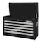 Westward WESTWARD Top Chest, 9-Drawers, Powder Coated Black, 26" W x 12.5" D x 16.5" H 32H879 - alternate 1