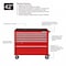 Westward WESTWARD Rolling Tool Cabinet, 6-Drawers, Gloss Red, 42" W x 19" D x 40" H 32H852 - alternate 6