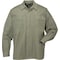 5.11 Tactical Shirt, 35% Cotton Ripstop, 65% Polyester, Button, Hook-and-Loop, 4 Pocket(s), Olive Green 72054T - alternate 1