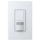 Lutron Wall Mount Sensor, Occupancy, Vacancy, Hard Wired, White, 900 sq ft, Fluorescent, Halogen, Incandescent, LED MS-B102-WH - alternate 1