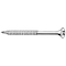 Zoro Select Drywall Screw, #6 x 3/4 in, Steel, Flat Head Phillips Drive, 500 PK U31300.013.0075 - alternate 1