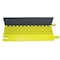 Power First Cable Protector, 1-5/8 in H, 3 ft L, 16-1/2 in W, 5 Channel, Polyurethane, Gray, Yellow GG5X125GRYYPOW2 - alternate 4