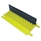 Power First Cable Protector, 1-5/8 in H, 3 ft L, 16-1/2 in W, 5 Channel, Polyurethane, Gray, Yellow GG5X125GRYYPOW2 - alternate 3