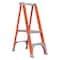 Louisville 4 ft 0.33 in Fiberglass Platform Stepladder, 300 lb Capacity FXP1702 - alternate 1