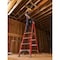 Louisville 6 ft 0.25 in Fiberglass Platform Stepladder, 300 lb Capacity FXP1704 - alternate 2