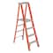 Louisville 6 ft 0.25 in Fiberglass Platform Stepladder, 300 lb Capacity FXP1704 - alternate 1