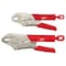 Milwaukee Tool 2 Piece Torque Lock Locking Pliers Set Overmold Handle 48-22-3402 - alternate 1