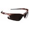 Kleenguard V30 Nemesis, Safety Glasses, Anti-Scratch, Amber Lens, Brown Frame, Half-Frame, Polarized 28637 - alternate 3