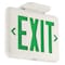 Dual-Lite Exit Sign, White, 1 or 2 Face(s), LED, Universal Mount, Not Battery Powered EVEUGW - alternate 1