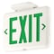Dual-Lite Exit Sign, White, 1 or 2 Face(s), LED, Universal Mount, Nickel-Metal Hydride EVEUGWEI - alternate 1