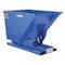 Vestil Light Duty Self-Dumping Hopper 1.5 Cubic Yard 2000 lb Blue D-150-LD - alternate 1