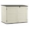 Suncast Horizontal Storage Shed, Resin, 70 cu ft, Vanilla/Stoney/Black BMS4720 - alternate 5
