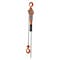 Vestil Economy Lever Hoist, 3000 Load Capacity, 15 in Hook Opening ELH-30-20 - alternate 2