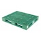 Vestil High Density Polyethylene (HDPE) Pallet, 47.375 in L, 39.5 in W, 6 H PLP2-4840-GREEN - alternate 2