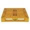 Vestil High Density Polyethylene (HDPE) Pallet, 47.375 in L, 39.5 in W, 6 H PLP2-4840-YELLOW - alternate 2