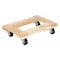 Vestil Hardwood Dolly - Open Deck HDOF-1624-9 - alternate 1