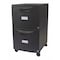 Storex File, Mobile, 2 Dwr, Bk 61312U01C - alternate 1