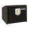 Buyers Products 14x12x30 Inch Black Steel Underbody Truck Box with T-Handle 1703353 - alternate 1