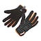 Proflex By Ergodyne Mechanics Gloves, Synthetic Leather Palm, M, Black/Orange 812 - alternate 1