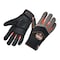 Proflex By Ergodyne Mechanics Impact Gloves, S, Black, Breathable Spandex 9001 - alternate 1