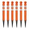 Zoro Select 2.5" Ground Pole - Orange, Reflective, 6 pk 95412-6DOT - alternate 1
