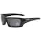 Ess Rollbar, Safety Glasses, Anti-Fog, Anti-Scratch, Chemical-Resistant, Gray Mirror Lens, Black Frame EE9018-04 - alternate 1