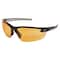 Edge Eyewear Zorge G2, Safety Glasses, Anti-Scratch, Amber Lens, Black Frame, Half-Frame DZ114-G2 - alternate 1