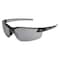 Edge Eyewear Zorge G2, Safety Glasses, Anti-Scratch, Gray Mirror Lens, Black Frame, Half-Frame DZ117-G2 - alternate 1