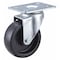 Zoro Select Swivel NSF-Listed Plate Caster, 300 lb., NSF-Listed Plate Type A 33J002 - alternate 1