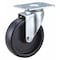 Zoro Select Swivel NSF-Listed Plate Caster, 350 lb., NSF-Listed Plate Type A 33J003 - alternate 1