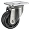 Zoro Select Swivel NSF-Listed Plate Caster, Glass Filled Nylon, 3-1/2in, 250lb P12SX-HNG035G-12 - alternate 1
