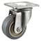 Zoro Select Swivel NSF-Listed Plate Caster, 5 in. Dia., 325 lb. P12SX-PRP050D-12-SS - alternate 1