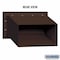 Salsbury Industries Drop Box, Bronze, Powder Coated, 1 Doors, Recessed, Assembled 2255BRZ - alternate 3