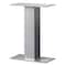 Salsbury Industries Standard Pedestal, Silver, Powder Coated, Bolt, Mail Package Drop 4395SLV - alternate 1