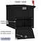 Salsbury Industries Mailbox, Black, Powder Coated, 1 Doors, Pedestal, Aluminum 4325BLK - alternate 4
