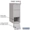 Salsbury Industries Drop Box, Gray, Powder Coated, 1 Doors, Recessed, Aluminum 4375SLV - alternate 5