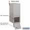 Salsbury Industries Drop Box, Gray, Powder Coated, 1 Doors, Recessed, Aluminum 4375SLV - alternate 6