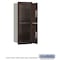 Salsbury Industries Mailbox, Bronze, Powder Coated, 2 Doors, Recessed, PL5 3710S-2PZFU - alternate 3