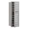 Salsbury Industries Mailbox, Aluminum, Powder Coated, 9 Doors, Recessed, USPS 3711S-09AFU - alternate 1