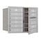 Salsbury Industries Mailbox, Aluminum, Powder Coated, 10 Doors, Recessed, USPS 3706D-10AFU - alternate 1
