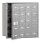 Salsbury Industries Mailbox, Aluminum, Powder Coated, 20 Doors, Recessed, USPS 3620AFU - alternate 1