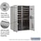 Salsbury Industries Mailbox, Aluminum, Powder Coated, 12 Doors, Recessed, USPS 3711D-10AFU - alternate 3
