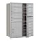 Salsbury Industries Mailbox, Aluminum, Powder Coated, 16 Doors, Recessed, USPS 3711D-15AFU - alternate 1